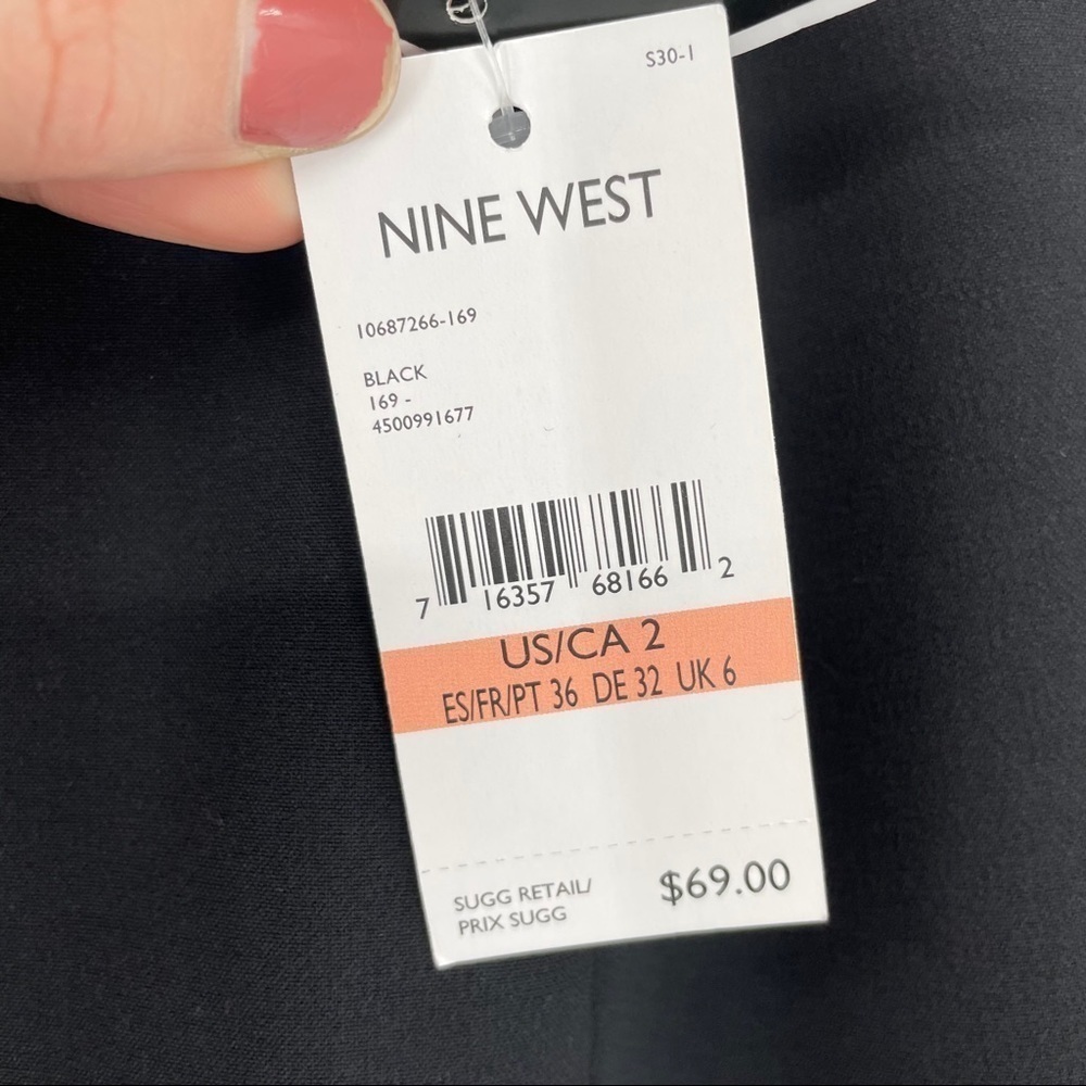 NEW! Nine West Black Career Skirt - Picture 12 of 15